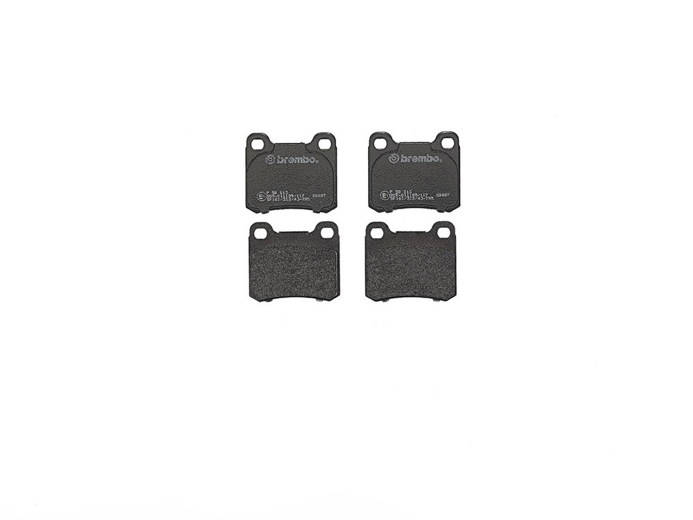 BREMBO Brake pad set PRIME LINE excl. wear warning contact P 50 013 Brake pads,Brake pad set, disc brake MERCEDES-BENZ,190 (W201),Stufenheck (W124)