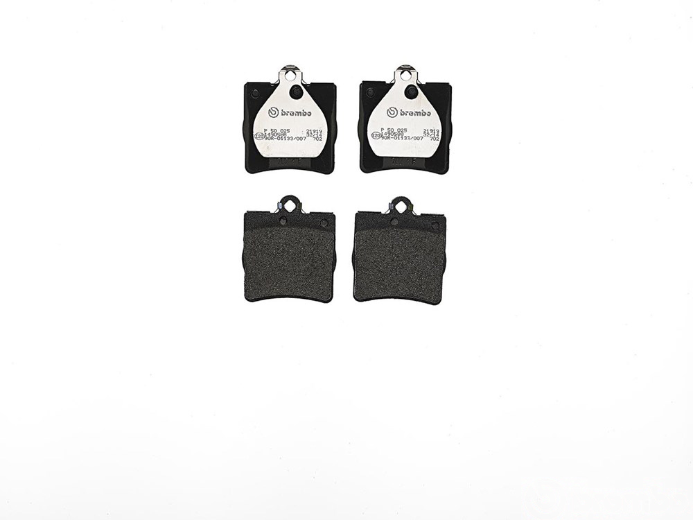 BREMBO Brake pad set MERCEDES-BENZ,CHRYSLER P 50 025 7647D779,7657D779,05126300AA 05139902AA,5126300AA,5139902AA,5139902AB,K05126300AA,K05139902AA