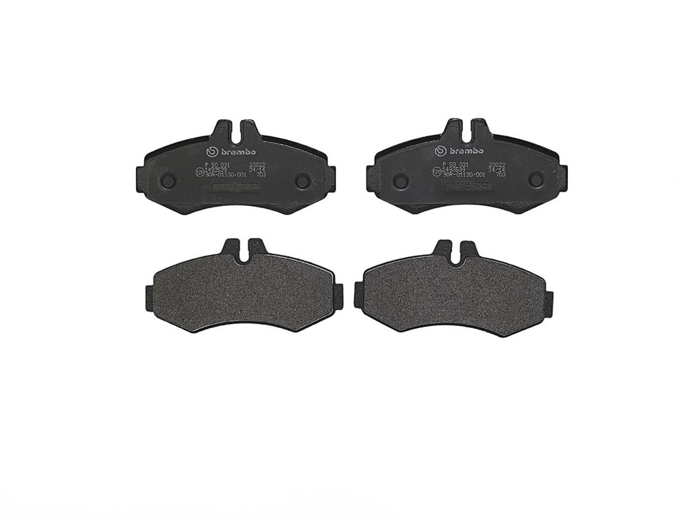 BREMBO Brake pad set MERCEDES-BENZ P 50 031 0004214110,0034200120,0034205420 6384210010,A0004214110,A0034200120,A0034205420,A6384210010