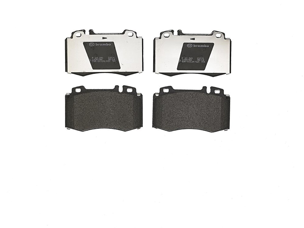 BREMBO Brake pad set PRIME LINE prepared for wear indicator P 50 041 Brake pads,Brake pad set, disc brake MERCEDES-BENZ,M-Klasse (W163),SL (R129)