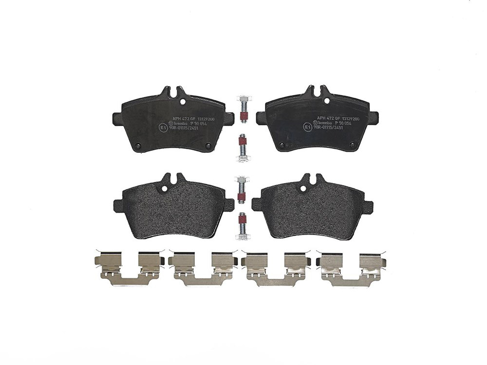 BREMBO Brake pad set MERCEDES-BENZ P 50 054 1694200220,1694201020,1694201820 1694202120,A1694200220,A1694201020,A1694201820,A1694202120