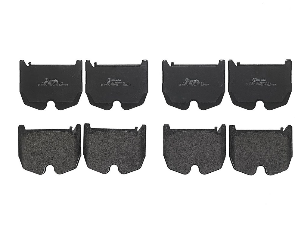 BREMBO Brake pad set PRIME LINE prepared for wear indicator P 50 062 Brake pads,Brake pad set, disc brake MERCEDES-BENZ,E-Klasse Limousine (W211)