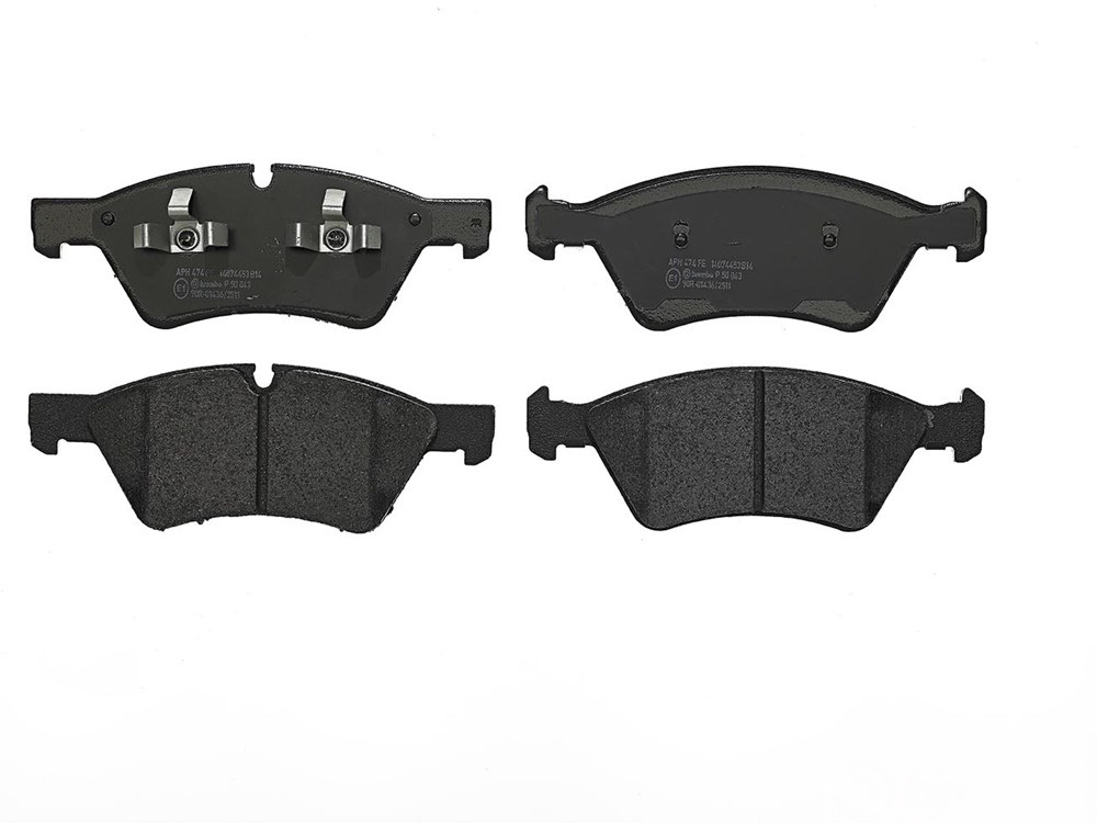 BREMBO Brake pad set PRIME LINE prepared for wear indicator P 50 063 Brake pads,Brake pad set, disc brake MERCEDES-BENZ,E-Klasse Limousine (W211)