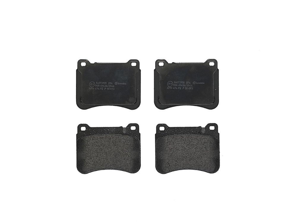 BREMBO Brake pad set PRIME LINE prepared for wear indicator P 50 073 Brake pads,Brake pad set, disc brake MERCEDES-BENZ,C-Klasse Limousine (W203)