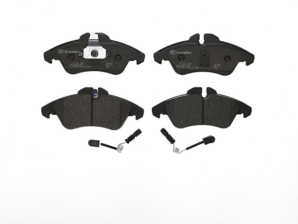 BREMBO Brake pad set VW,MERCEDES-BENZ P 50 080 2D0698151,2D0698151C,7849D950 5103794AA,5135895AA,0024203920,0024209920,0044205520,0084204220,2D0698151