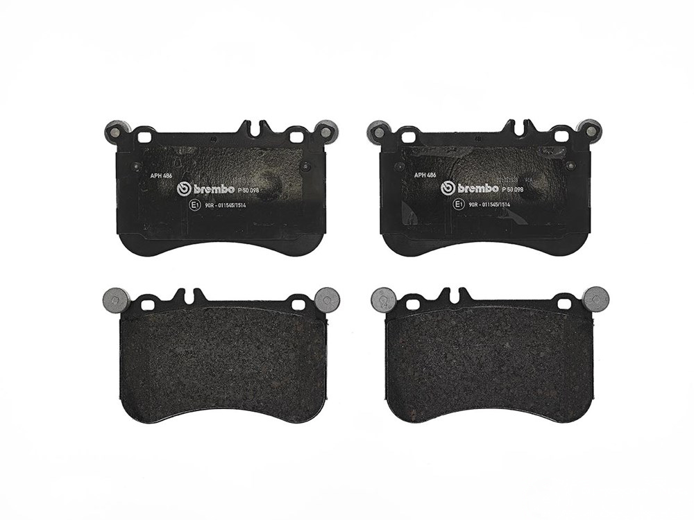 BREMBO Brake pad set PRIME LINE prepared for wear indicator P 50 098 Brake pads,Brake pad set, disc brake MERCEDES-BENZ,E-Klasse Limousine (W212)