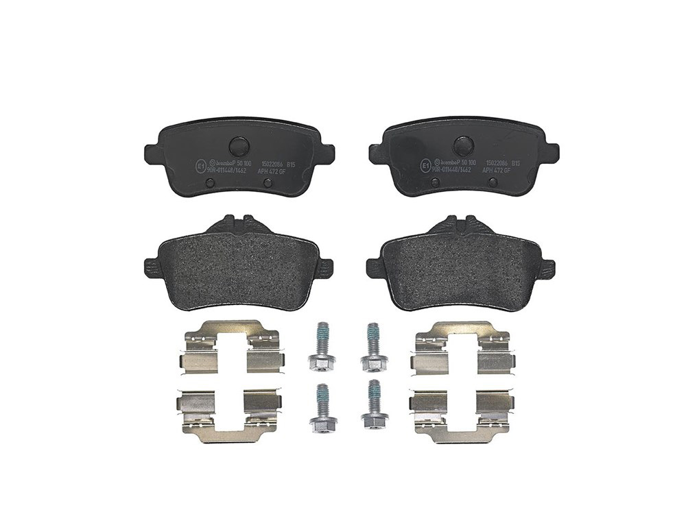 BREMBO Brake pad set MERCEDES-BENZ P 50 100 0004208104,0064204020,0064204120 0074208220,0074208320,A0004208104,A0064204020,A0064204120,A0074208220