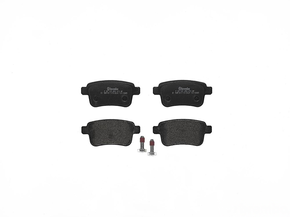 BREMBO Brake pad set PRIME LINE excl. wear warning contact P 50 107 Brake pads,Brake pad set, disc brake MERCEDES-BENZ,NISSAN,CITAN Kasten (415)