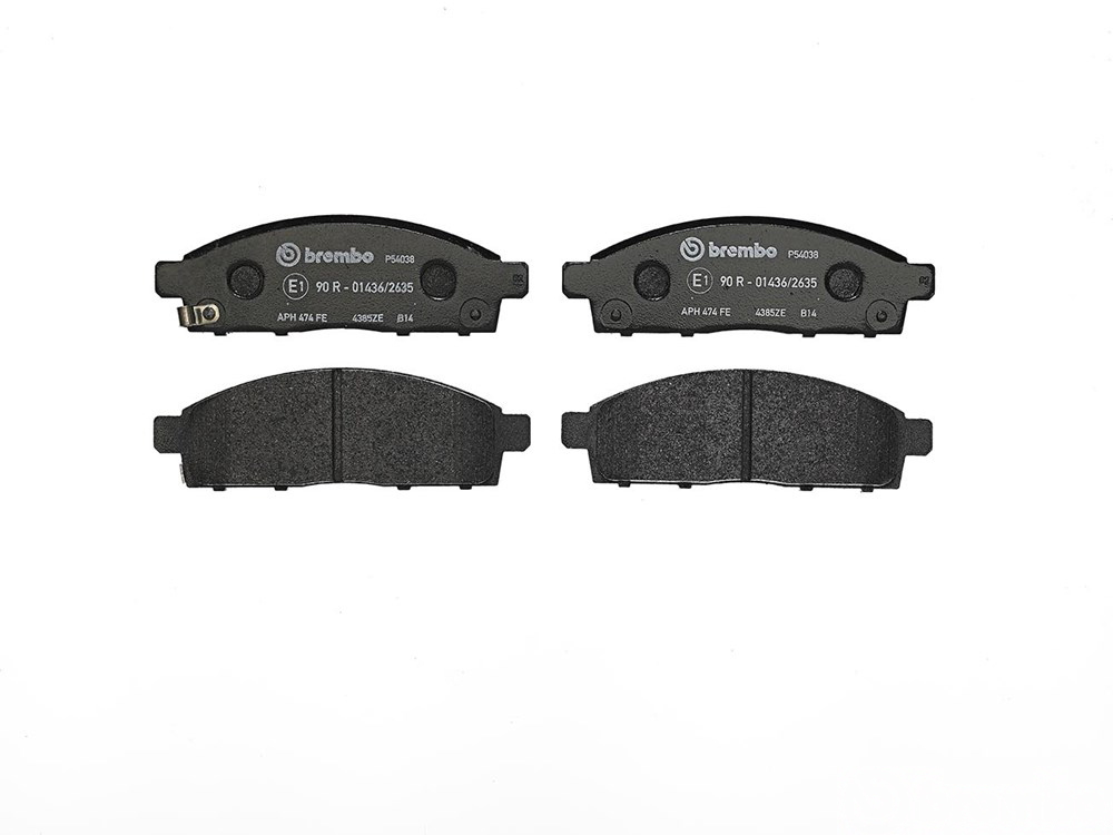BREMBO Brake pad set FIAT,MITSUBISHI,RAM P 54 038 8728D1519,0006000609714,0006000609715 6000609714,6000609715,4605A198,4605A284,4605A930,4605B290