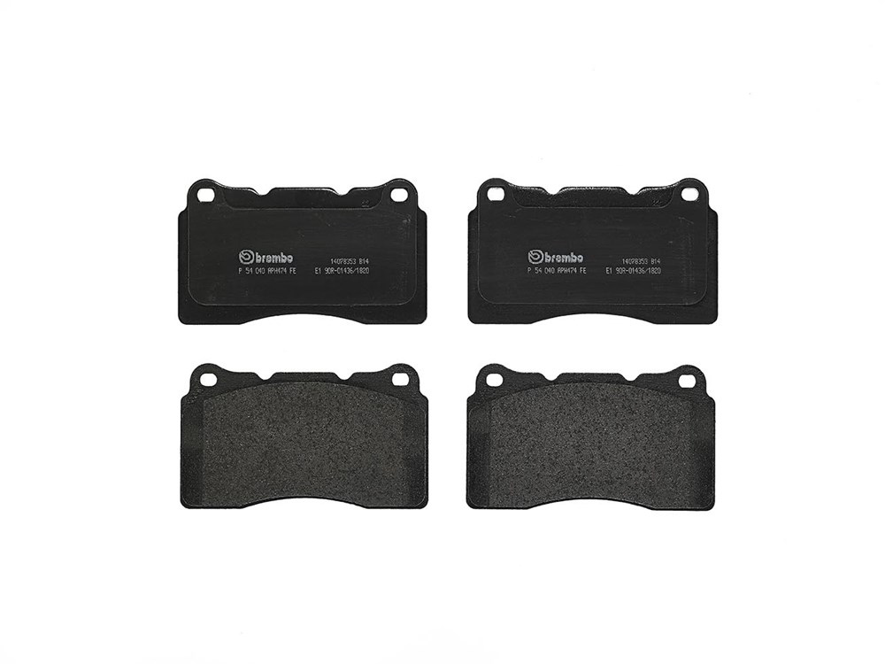 BREMBO Brake pad set PRIME LINE excl. wear warning contact P 54 040 Brake pads,Brake pad set, disc brake RENAULT,VOLVO,MITSUBISHI