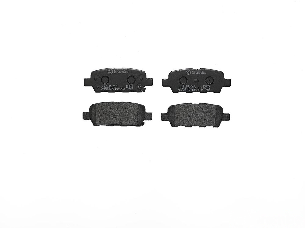 BREMBO Brake pad set RENAULT,NISSAN,SUZUKI P 56 046 7784D905,8405D1288,4586001 SA1226483,44060AM485,44060EG00J,44060EG085,D40601BN0A,D40601MB0A