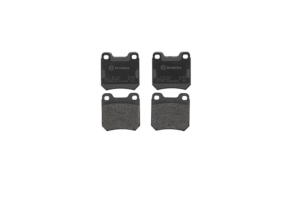 BREMBO Brake pad set PRIME LINE excl. wear warning contact P 59 014 Brake pads,Brake pad set, disc brake OPEL,SAAB,VAUXHALL,Omega B Limousine (V94)
