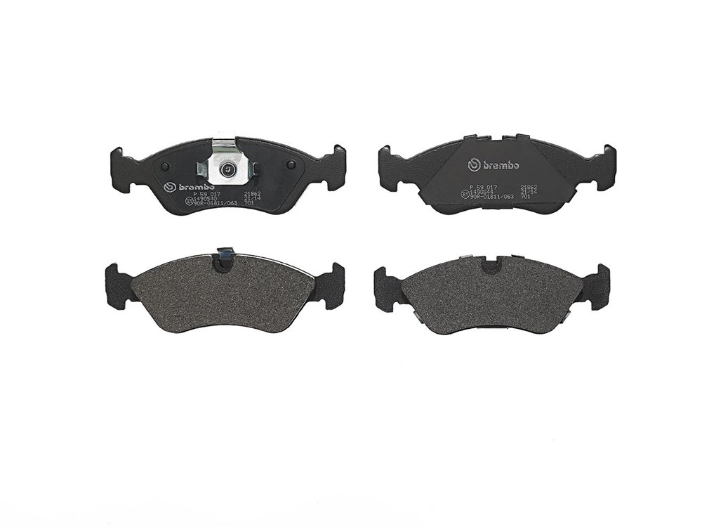 BREMBO Brake pad set OPEL,CHEVROLET,DAEWOO P 59 017 7666D796,11046156,EC11046952012 NP1335,11046152,11046952012,96281939,1605089,1605454,1605696