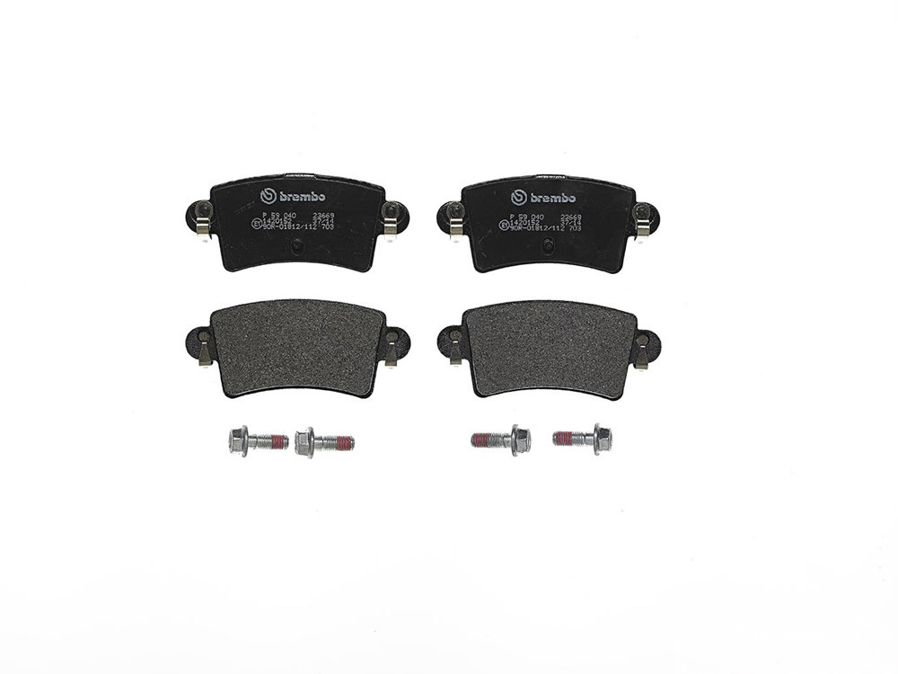 BREMBO Brake pad set PRIME LINE excl. wear warning contact P 59 040 Brake pads,Brake pad set, disc brake OPEL,RENAULT,NISSAN,Movano Kastenwagen (X70)