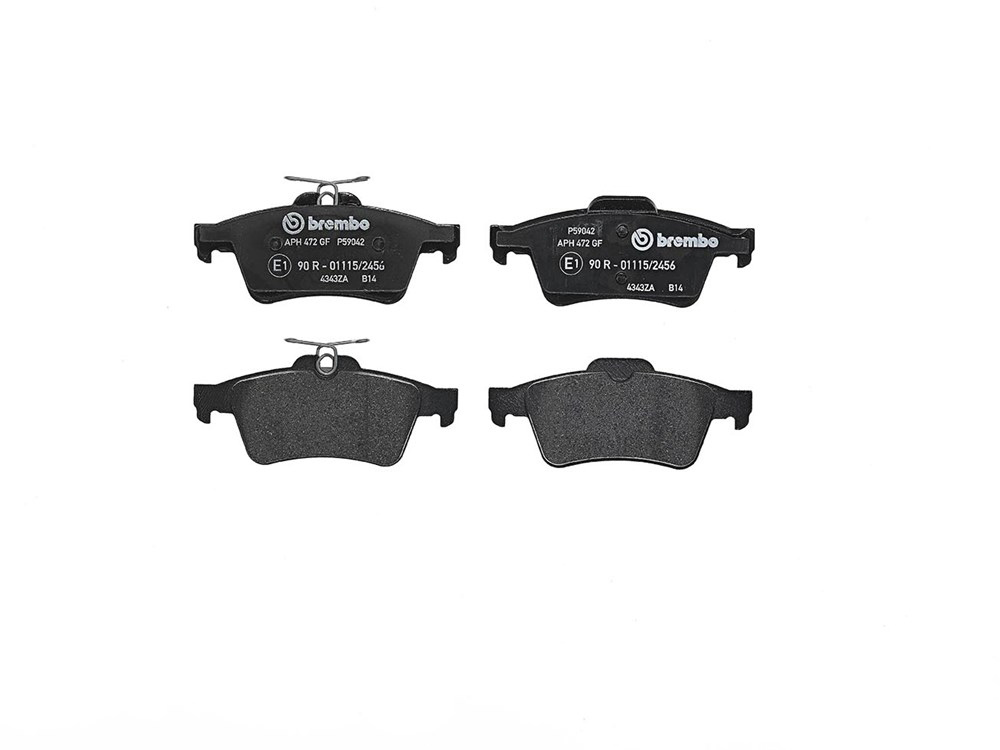 BREMBO Brake pad set PRIME LINE prepared for wear indicator P 59 042 Brake pads,Brake pad set, disc brake MERCEDES-BENZ,OPEL,FORD,G-Klasse SUV (W463)