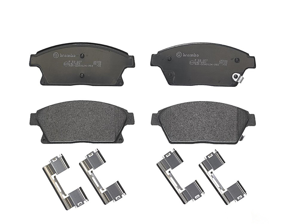 BREMBO Brake pad set OPEL,CHEVROLET,CADILLAC P 59 077 13412809,42672635,22737859 93723740,13301234,13412810,22799077,39126138,42793254,22737859,542115
