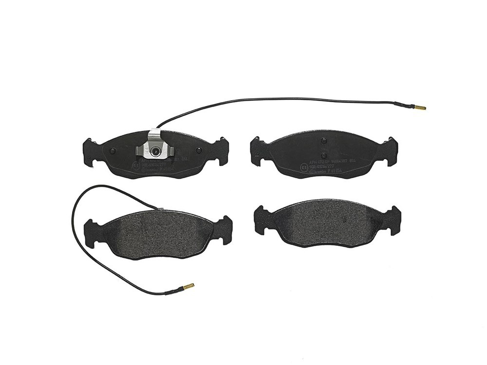 BREMBO Brake pad set PRIME LINE incl. wear warning contact P 61 054 Brake pads,Brake pad set, disc brake PEUGEOT,CITROËN,106 II Schrägheck (1A_, 1C_)