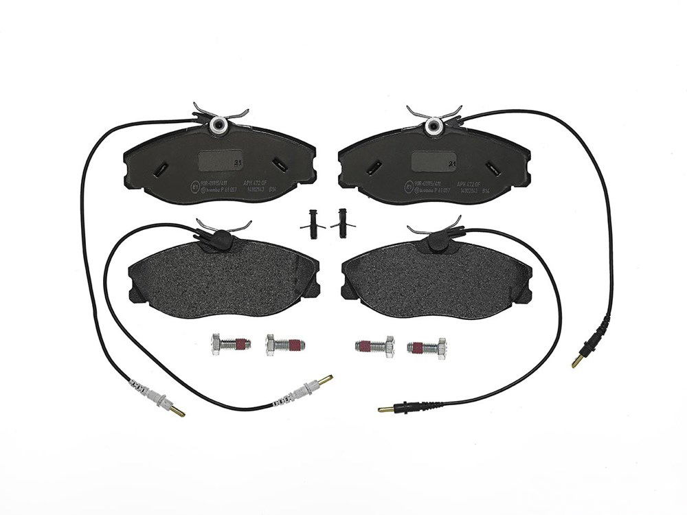 BREMBO Brake pad set PEUGEOT,CITROËN P 61 057 8342D1221,1617254180,425132 425143,425144,425160,425206,E172042,E172058,E172116,E172522,E172554,425132