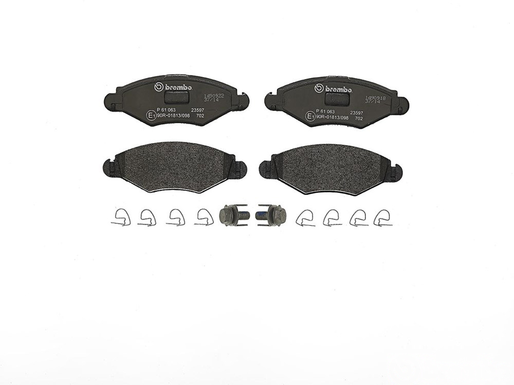 BREMBO Brake pad set PEUGEOT,CITROËN P 61 063 8254D1143,1609252980,425212 425228,425302,425303,425305,425320,425381,425487,425494,E172082,E172131
