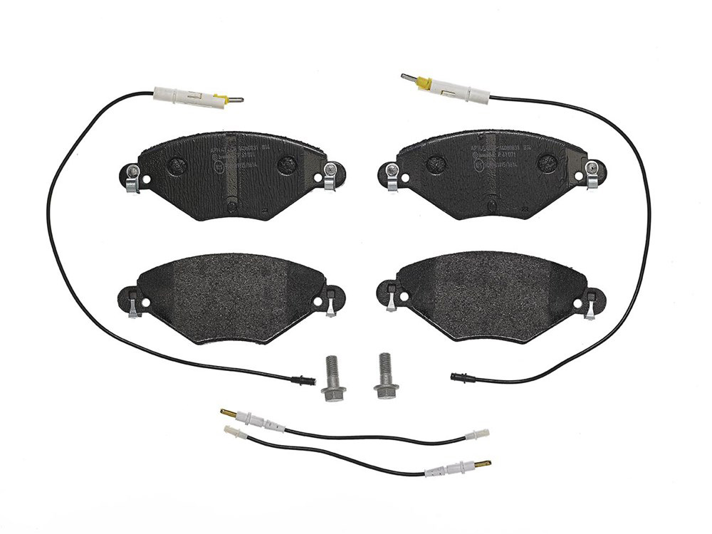 BREMBO Brake pad set PRIME LINE incl. wear warning contact P 61 071 Brake pads,Brake pad set, disc brake CITROËN,C5 III Kombi (RW_),C5 II Break (RE_)