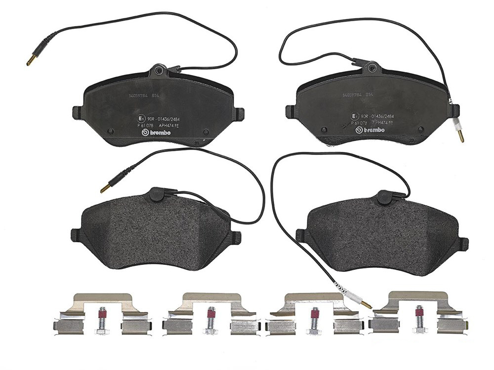 BREMBO Brake pad set PEUGEOT,CITROËN P 61 078 8362D1245,1611334980,1611457580 1617270180,425278,425294,425336,425337,425348,425383,425410,425411