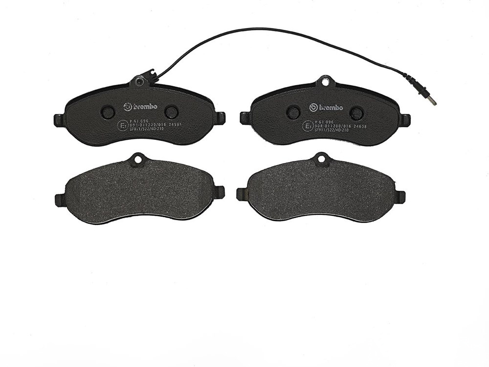 BREMBO Brake pad set FIAT,PEUGEOT,TOYOTA P 61 096 1611839880,1617279580,1623160380 1673601380,425363,425364,425365,425366,4254A1,4254A2,0009467548988