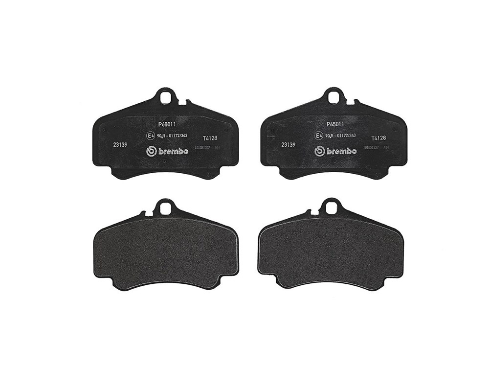BREMBO Brake pad set PRIME LINE prepared for wear indicator P 65 011 Brake pads,Brake pad set, disc brake PORSCHE,911 (997),911 (996)