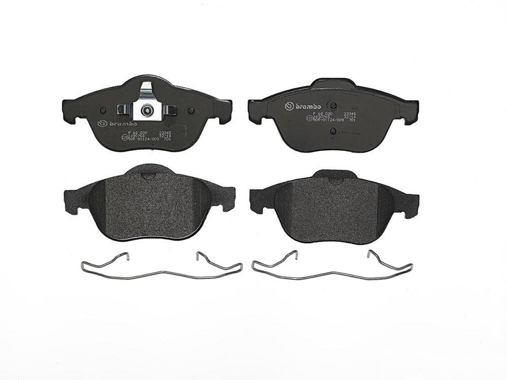 BREMBO Brake pad set PRIME LINE excl. wear warning contact P 68 030 Brake pads,Brake pad set, disc brake RENAULT,LAGUNA II (BG0/1_)
