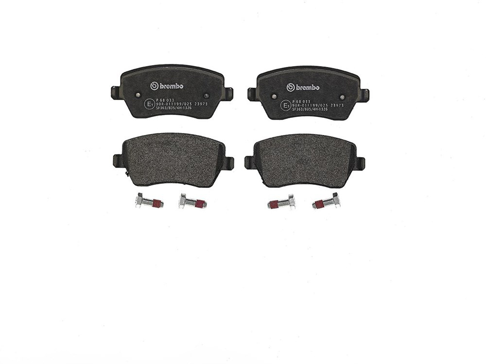 BREMBO Brake pad set MERCEDES-BENZ,RENAULT,NISSAN P 68 033 8553D1435,410601817R,410604775R 410608481R,7701209164,8660004726,8671016692,8450108101