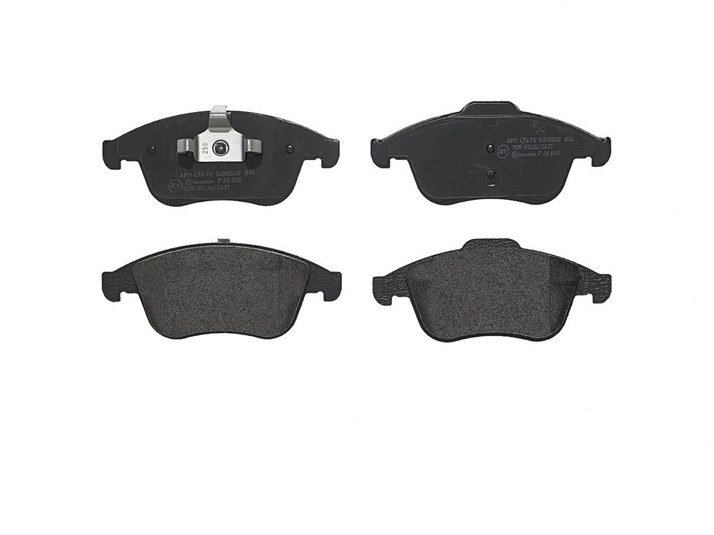 BREMBO Brake pad set PRIME LINE excl. wear warning contact P 68 045 Brake pads,Brake pad set, disc brake RENAULT,LAGUNA III Grandtour (KT0/1)