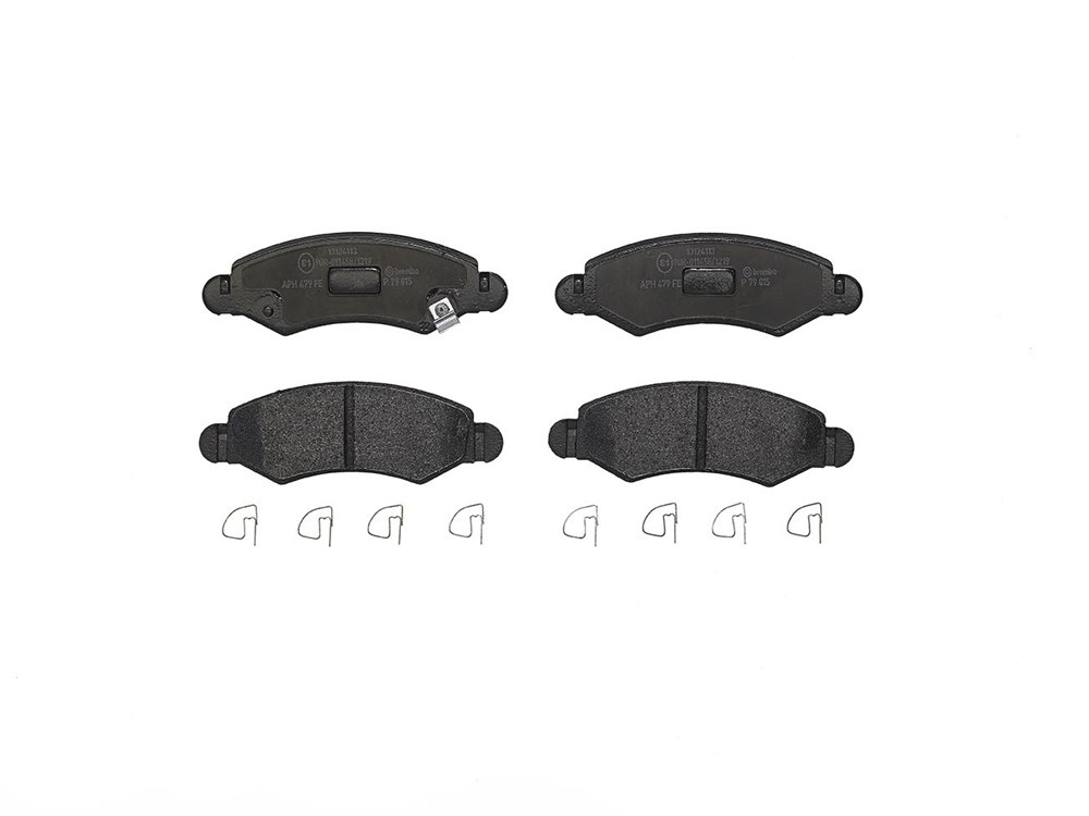 BREMBO Brake pad set OPEL,SUZUKI,CHEVROLET P 79 015 9194893,9214424,1605976 4704578,4706748,4706835,9214835,93173148,5581084,55810840,5520083840