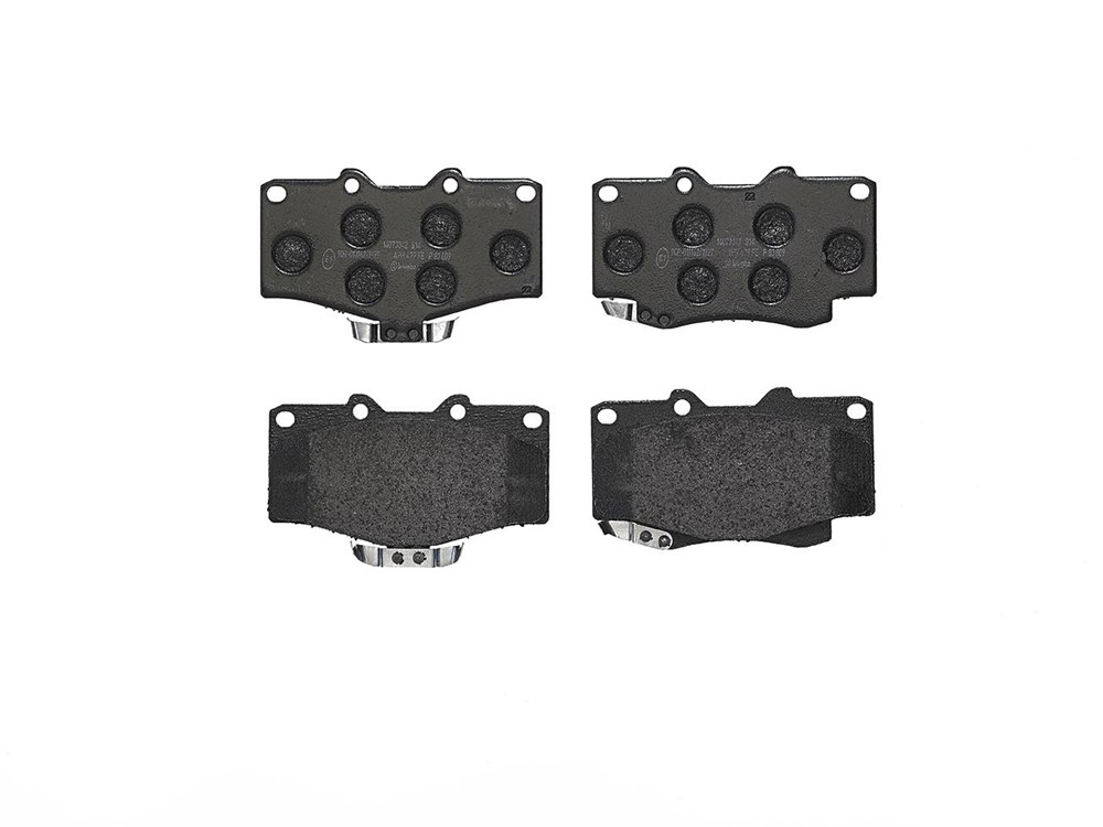 BREMBO Brake pad set PRIME LINE with acoustic wear warning P 83 009 Brake pads,Brake pad set, disc brake VW,TOYOTA,Taro Pickup,LAND CRUISER 90 (_J9_)