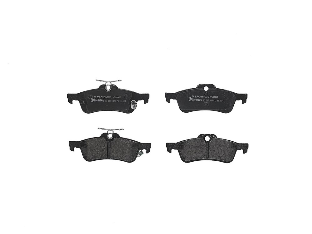 BREMBO Brake pad set PRIME LINE with acoustic wear warning P 83 087 Brake pads,Brake pad set, disc brake TOYOTA,DAIHATSU,Yaris Schrägheck (_P9_)