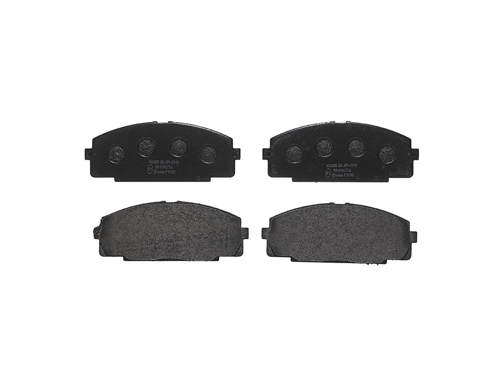 BREMBO Brake pad set PRIME LINE excl. wear warning contact P 83 092 Brake pads,Brake pad set, disc brake TOYOTA,HIACE IV Kasten (LXH1_, RZH1_, LH1_)