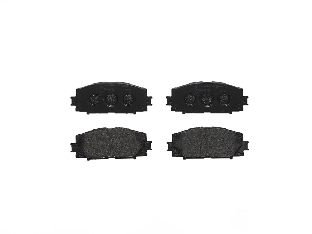 BREMBO Brake pad set PRIME LINE excl. wear warning contact P 83 106 Brake pads,Brake pad set, disc brake TOYOTA,LEXUS,GREAT WALL,PRIUS PLUS (ZVW4_)