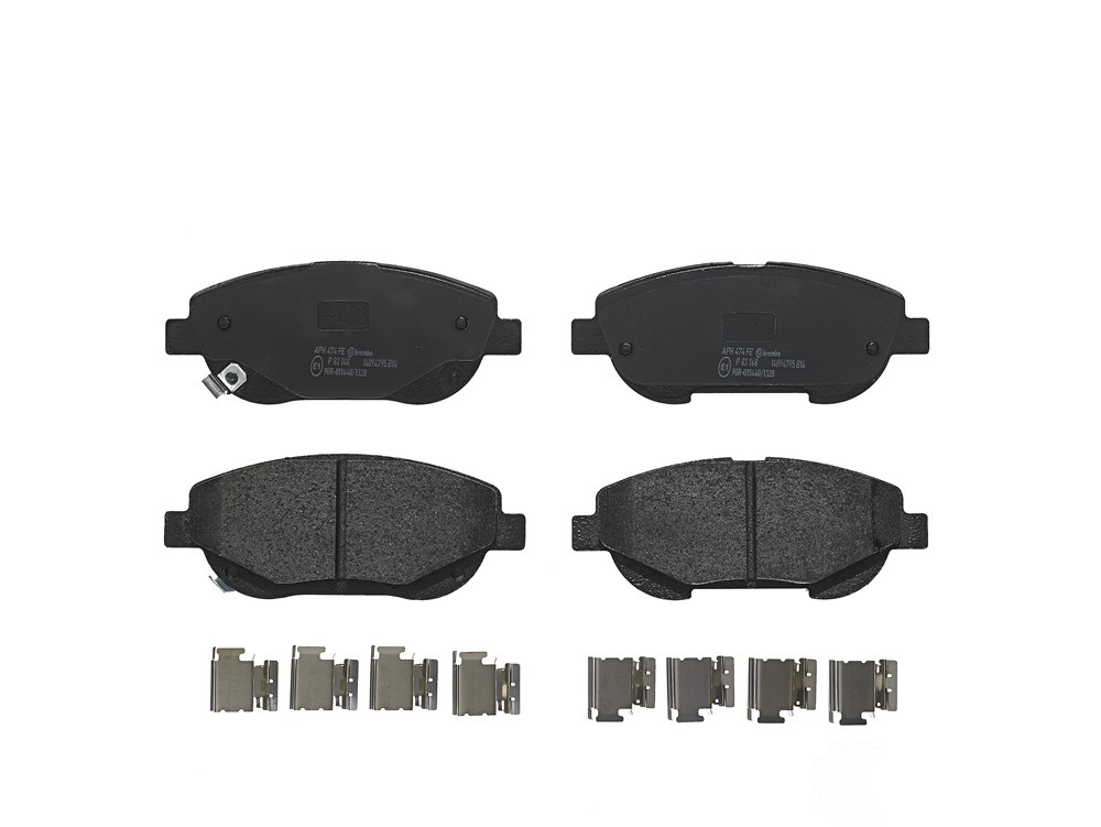 BREMBO Brake pad set PRIME LINE with acoustic wear warning P 83 148 Brake pads,Brake pad set, disc brake TOYOTA,AVENSIS Station Wagon (ZRT27, ADT27)
