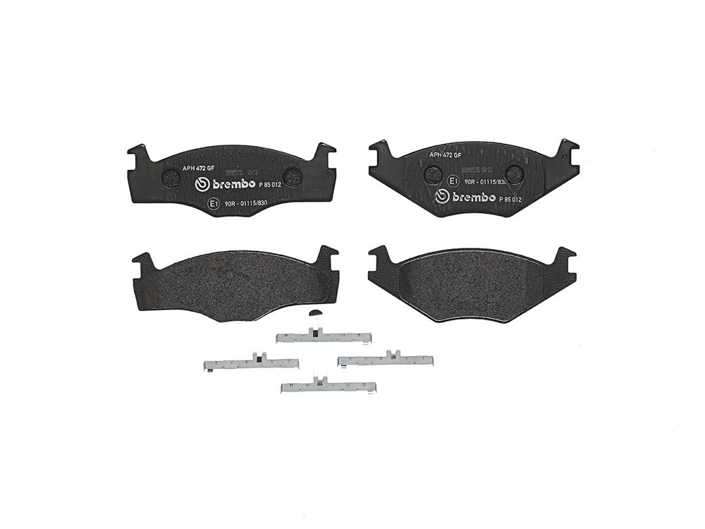 BREMBO Brake pad set VW,SEAT P 85 012 171698151F,175698151,176698151 191615109H,191698151C,191698151D,191698151H,191698151J,191698151K,1H0615109