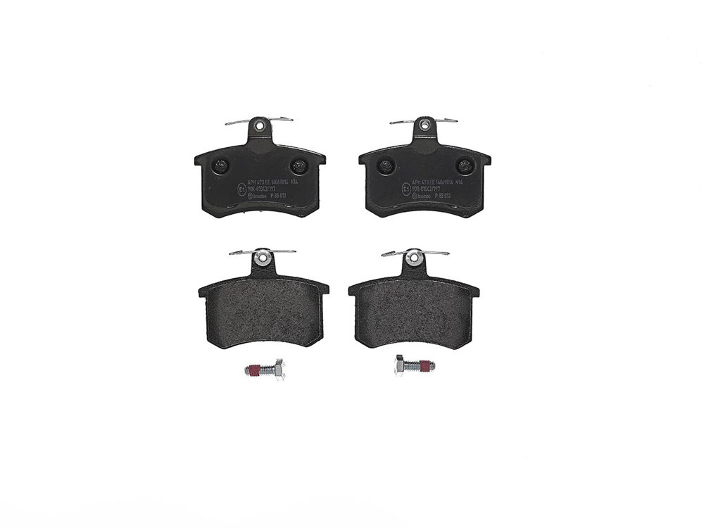 BREMBO Brake pad set PRIME LINE excl. wear warning contact P 85 013 Brake pads,Brake pad set, disc brake AUDI,FIAT,ALFA ROMEO,A4 Limousine (8D2, B5)