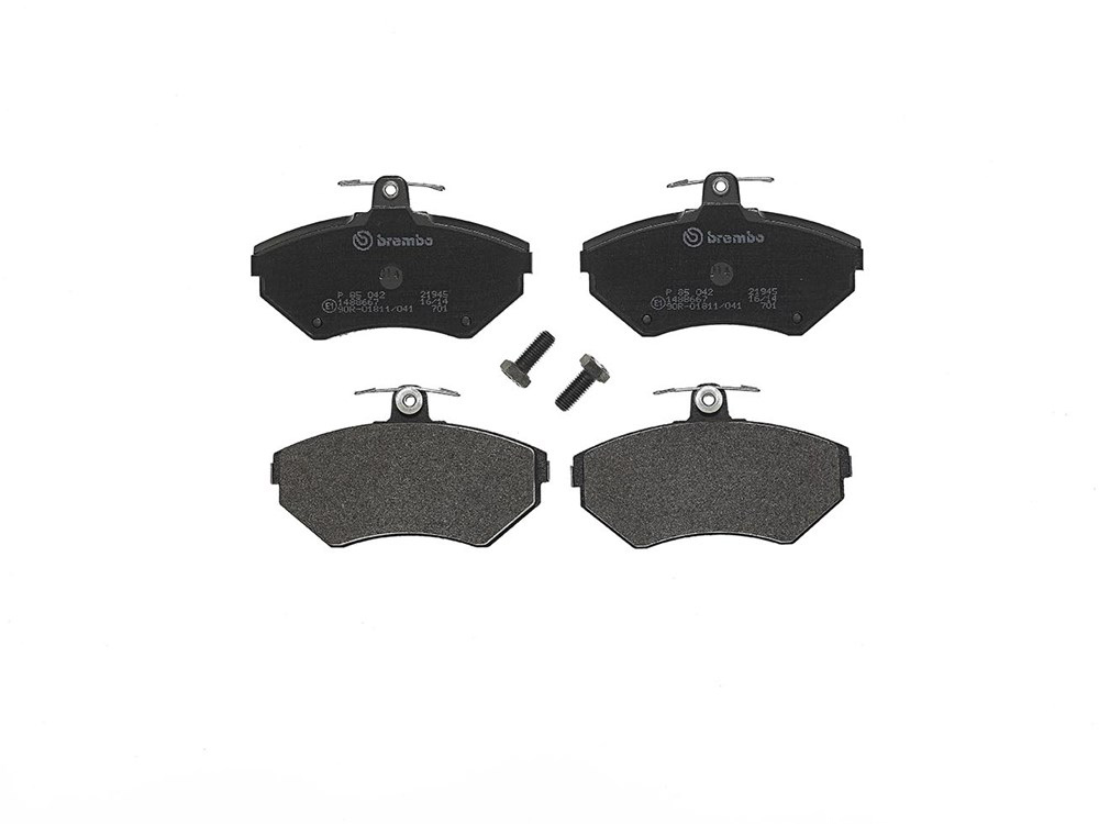 BREMBO Brake pad set PRIME LINE excl. wear warning contact P 85 042 Brake pads,Brake pad set, disc brake VW,AUDI,PASSAT Variant (3B5),PASSAT (3B2)