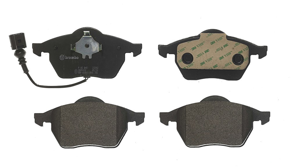 BREMBO Brake pad set VW,AUDI,SKODA P 85 045 1J0698151K,1J0698151L,1J0698151M 3A0615116A,3A0615116B,3A0615151,3A0615151A,3A0698151,3A0698151A,8N0698151