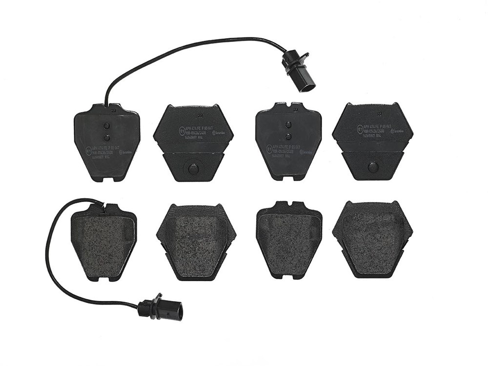 BREMBO Brake pad set PRIME LINE incl. wear warning contact P 85 067 Brake pads,Brake pad set, disc brake VW,AUDI,PASSAT Variant (3B6),PASSAT (3B3)