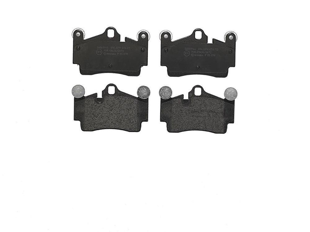 BREMBO Brake pad set PRIME LINE prepared for wear indicator P 85 070 Brake pads,Brake pad set, disc brake VW,AUDI,PORSCHE,Touareg (7LA, 7L6, 7L7)