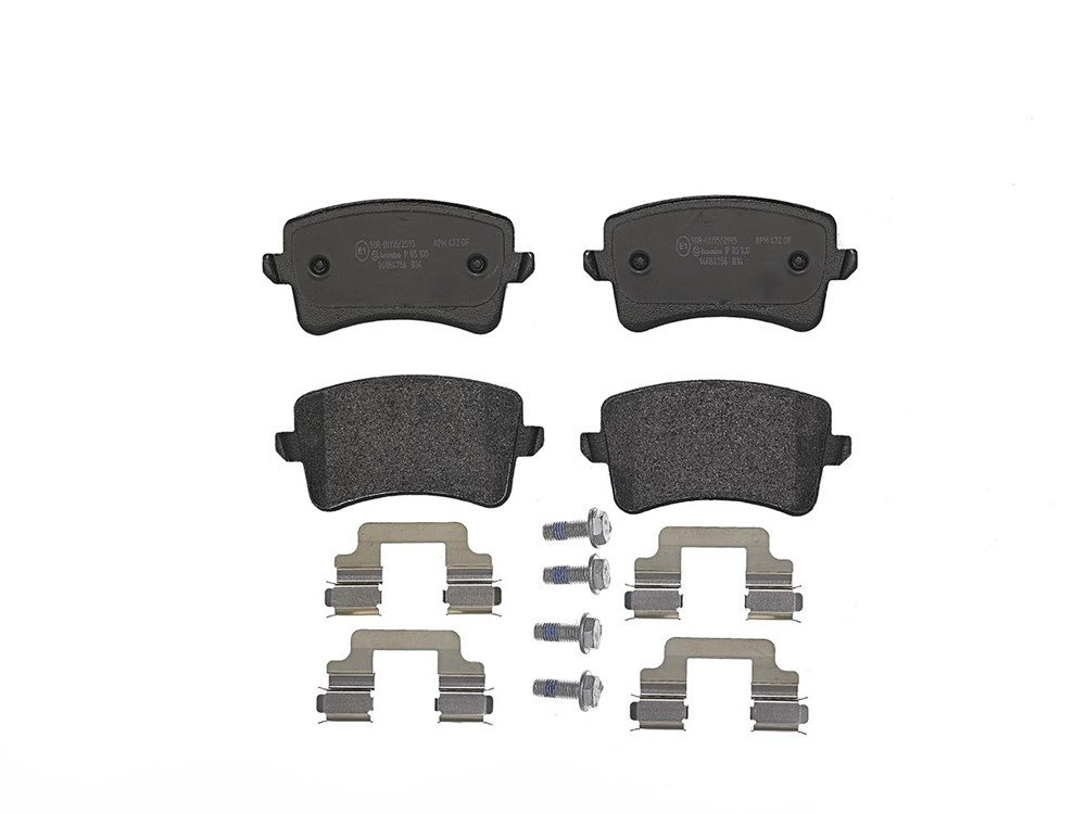 BREMBO Brake pad set AUDI P 85 100 8K0698451,8K0698451D,8K0698451E 8K0698451G,8KD698451,8KD698451A,8KD698451B,L8KD698451,L8KD698451A,L8KD698451B