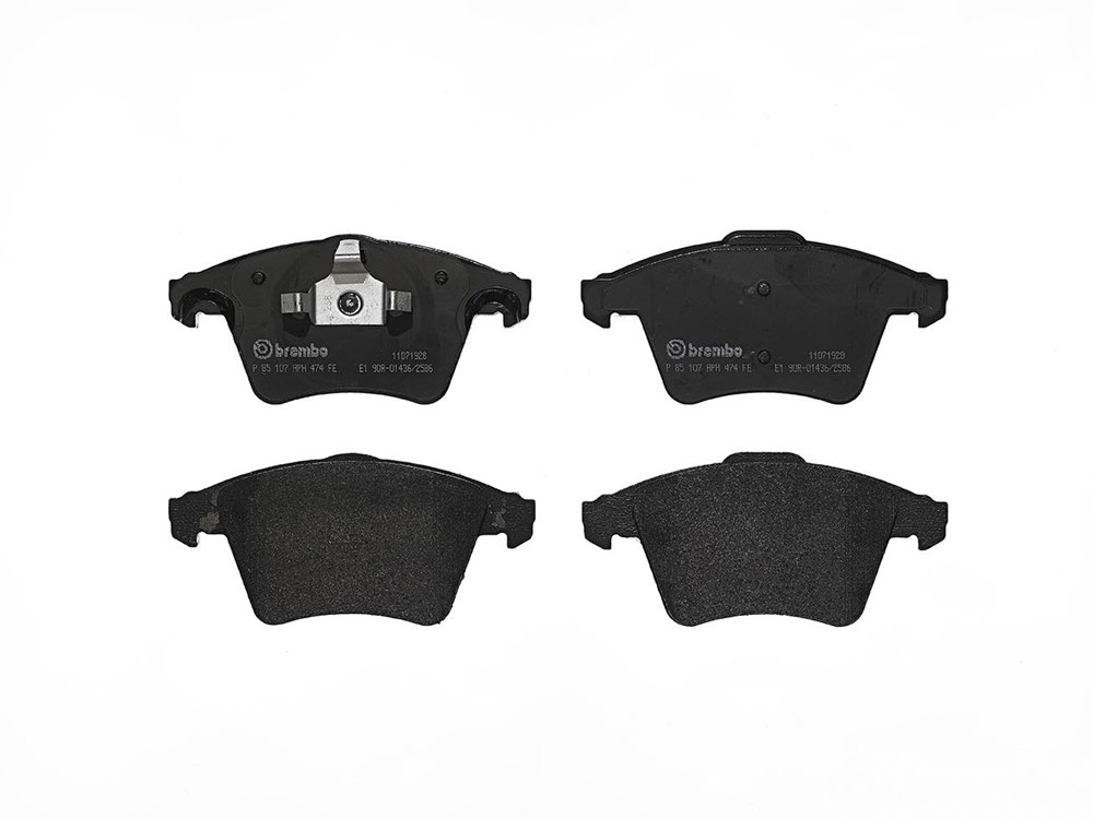BREMBO Brake pad set PRIME LINE excl. wear warning contact P 85 107 Brake pads,Brake pad set, disc brake VW