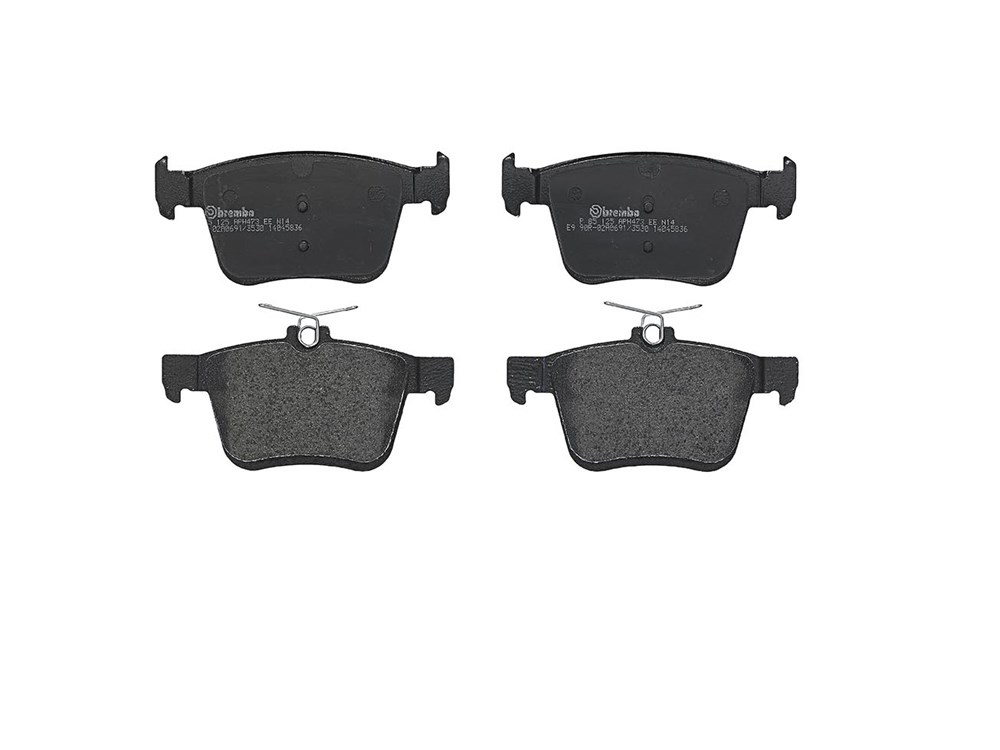 BREMBO Brake pad set VW,AUDI,SKODA P 85 125 5Q0698451AD,5Q0698451C,5Q0698451N 5Q0698451Q,8Q0698451N,8V0698451,8V0698451B,8V0698451F,JZW698451AA
