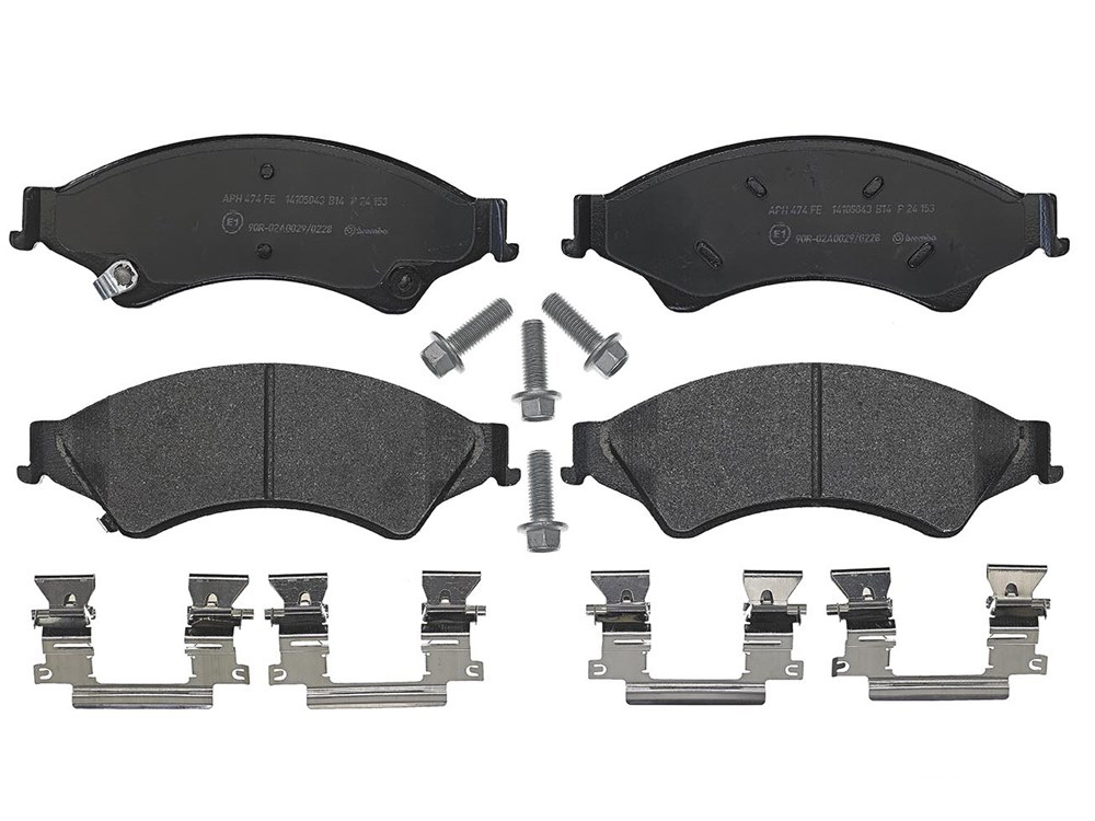 BREMBO Brake pad set MERCEDES-BENZ,FORD,MAZDA P 24 153 1723410,1723538,2138027 2566170,AB312001AB,AB312L361AB,AB3Z2V001A,MEAB3J2L361AB,UCYR3323ZA