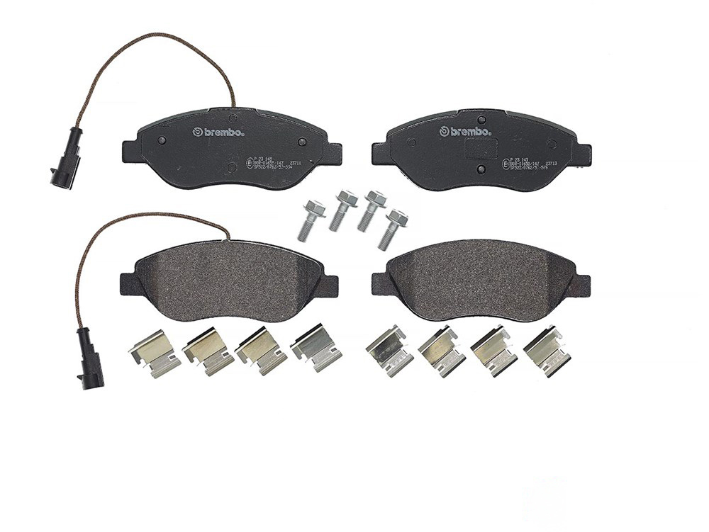 BREMBO Brake pad set FIAT,ALFA ROMEO,CHRYSLER P 23 145 77362196,77365188,77365808 71770002,71770112,77362093,77362196,77364589,77365188,77365808