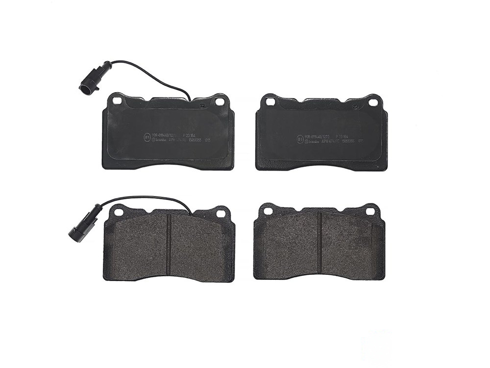 BREMBO Brake pad set PRIME LINE incl. wear warning contact P 23 154 Brake pads,Brake pad set, disc brake ALFA ROMEO,GIULIETTA (940)