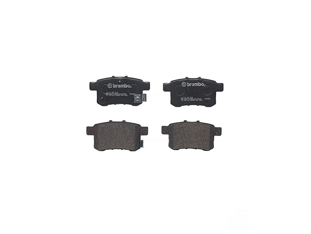 BREMBO Brake pad set PRIME LINE with acoustic wear warning P 28 072 Brake pads,Brake pad set, disc brake HONDA,ACCORD VIII (CU),ACCORD VIII Kombi