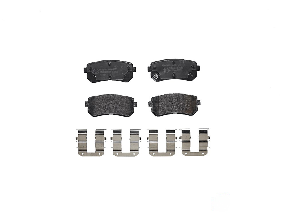 BREMBO Brake pad set PRIME LINE with acoustic wear warning P 30 068 Brake pads,Brake pad set, disc brake HYUNDAI,KIA,Tucson (TL, TLE),Kona (OS)